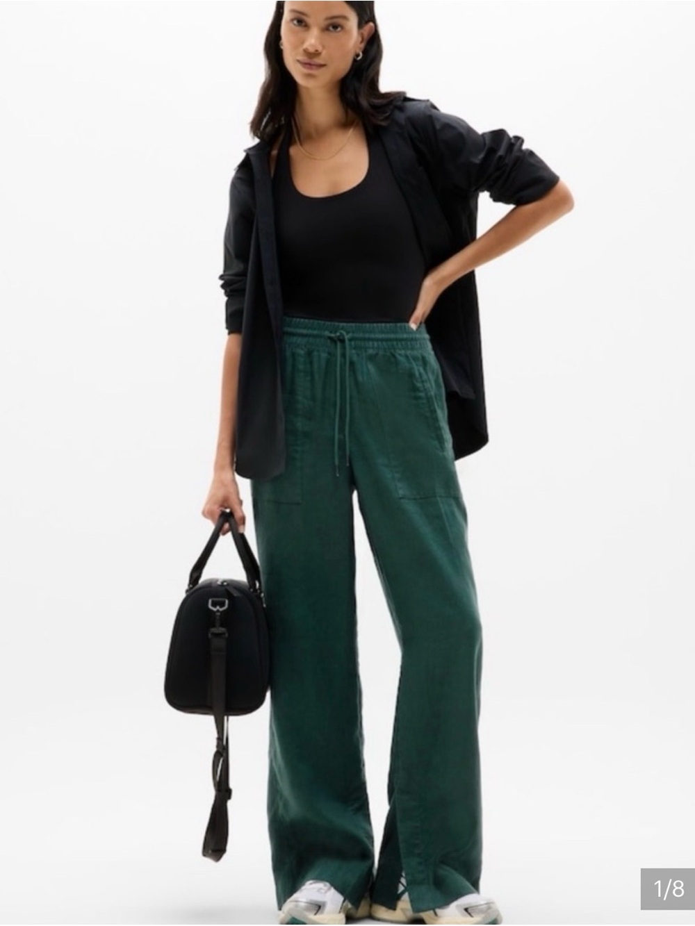ATHLETA 💚 Retreat Linen Pants